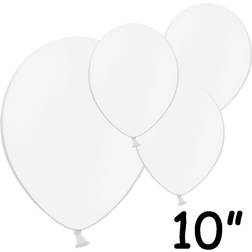 Godan Hvide balloner 10" 100 stk
