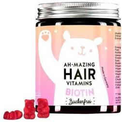 Bears With Benefits Kosttilskud Vitamin-gummy bears Ah-Mazing Hair Vitamins Sugar Free 60 Stk