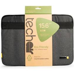TechAir Hylster 15.6 Textured Recycled Polyester Sort Grå