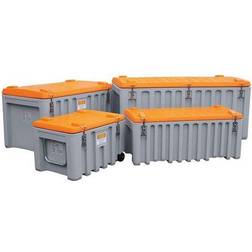 Cemo Werkzeugbox B1200xT600xH540mm, PE grau/orange 250l