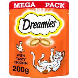 Dreamies Cat Treats With Chicken Mega Pack 200G