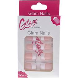 Glam of Sweden nails, Fingernaglar, Rosa, Monoton