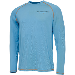 Savage Gear Maglietta Aqua UV Long Sleeve Tee Bonnie Blue