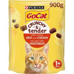 Go Cat Crunchy & Tender Beef Chicken Vegetable 900G