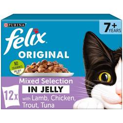 Felix Senior Mixed In Jelly 12X100g