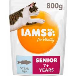 IAMS Cat Food Senior With Ocean Fish 800G