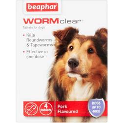 Beaphar Wormclear Dog Up to 40kg 4