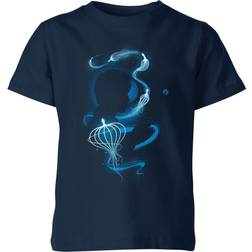 Navy Fantastic Beasts Newt Silhouette Kids' T-Shirt -