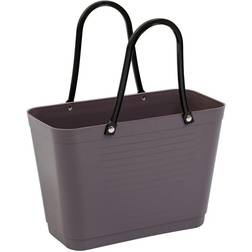 Hinza Shopping Bag Small (Green Plastic) - Plum