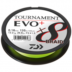 Daiwa Braided Line 135 Yellow 0.080 mm