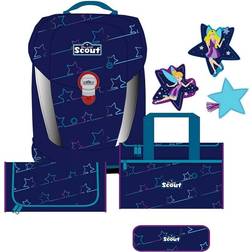 Scout Schulranzen Set Sunny II Blue Star 4-tlg