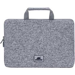 Rivacase 7913 33,8 cm (13.3" Funda Negro, Gris