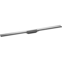 Hansgrohe RainDrain Flex Fertigset Duschrinne 1200mm kürzbar zur Wandmontage, 56054