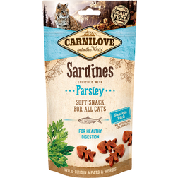 Carnilove Cat Snack Semihumedo Sabor Sardinas Perejil 24 x 50 gr