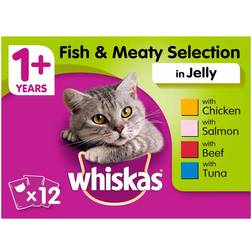 Whiskas 1+ Fish & Meat in Jelly Saver Pack: 96