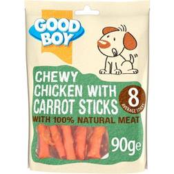 Good Boy Chicken & Carrot Sticks Chew Dog Treats 0.09kg