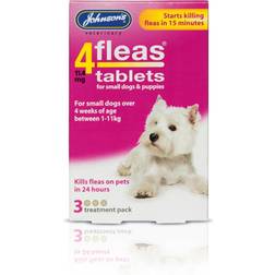 Johnson's Johnsons Vet 4fleas & Small Dogs 3 Treatment