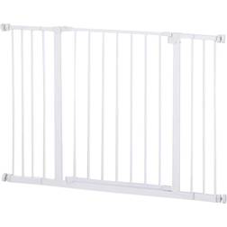 Pawhut Pressure Fitted Gate Metal Fence 76cm