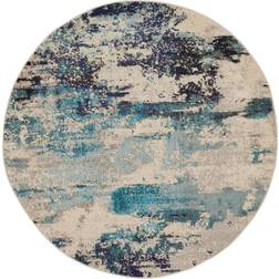 Nourison Celestial CES02 Blue 48"