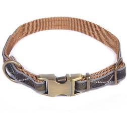 Barbour International Reflective Tartan Dog Collar Classic
