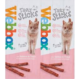 Webbox Cats Delight 6 Sticks Salmon & Trout 30G