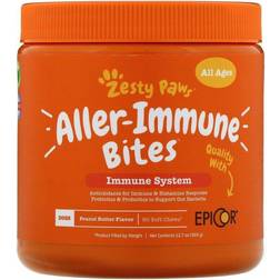 Zesty Paws Paws Aller-Immune Bites Peanut Butter 90 Soft