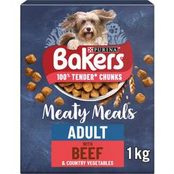 Bakers Meaty Meals Beef 1kg 778782