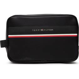 Tommy Hilfiger Stripe Washbag AM0AM10507BDS Sort