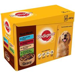 Pedigree Pouch Adult Favourites In Jelly (12Pk) 720476