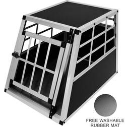 MonsterShop Cage Car Crate Dog Transport Aluminium Puppy
