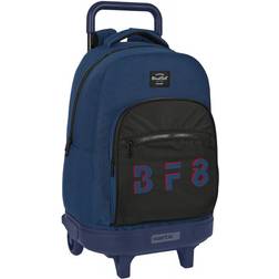 Safta Trolley Per La Scuola Blackfit8 Urban Nero Blu Marino (33 X 45 X 22 Cm)