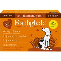 Forthglade Complementary Natural Wet Dog Food 12x395g