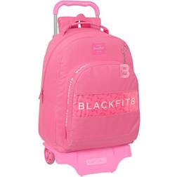 Safta Skolerygsæk med Hjul BlackFit8 Glow up Pink (32 x 42 x 15 cm)