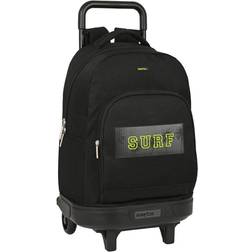 Safta School Rucksack with Wheels Surf Black (33 x 45 x 22 cm)