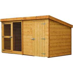 Mercia Garden Products Berkshire Dog Kennel & Run 8x4