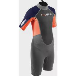 Gul Junior Response 3/2mm Back Zip Shorty Våddragt