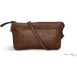 Pia Ries skind clutch, 060-cognac