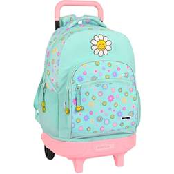 Smiley Safta-mochila Con Ruedas Compact World Summer Fun 33x45x22cm, Multicolor (612281918)