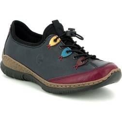 Rieker N3271-35 Memclown Wine Womens Lacing Shoes