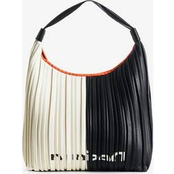 Desigual Pleat Scala Handbag Black