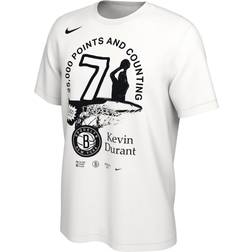 Nike Brooklyn Nets Kevin Durant 25,000 Points White T-Shirt Sr