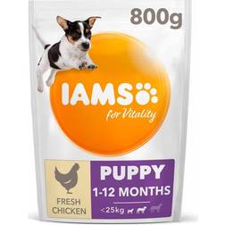 IAMS Vitality Small/Medium Puppy Food Chicken 800g