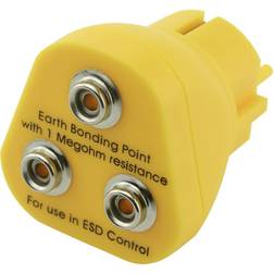 Quadrios Quadrios ESD-jordstik Trykknap 10 mm