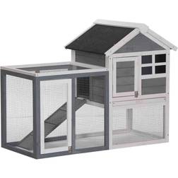 Pawhut Rabbit Hutch D51-088GY 920 626