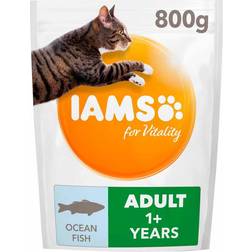 IAMS Adult Dry Cat Food Ocean Fish 800g