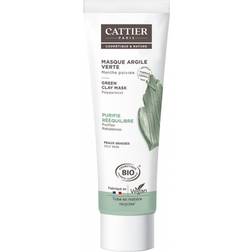 Cattier Masque Argile Verte - Bio - Purifie 100 ml 100ml