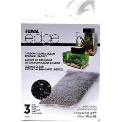 Fluval Edge Carbon Clean and Clear Renewal Sachet 3-pack