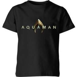 DC Comics Aquaman Title Kids' T-Shirt - Black