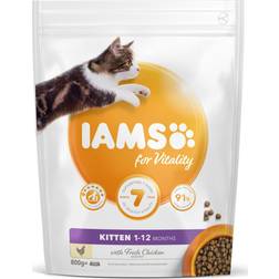 IAMS Vitality Kitten Food Chicken 800g