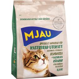 Mjau Kattmat Kastrerad Utekatt 2.8kg
